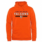 Men's Bowling Green St. Falcons Team Strong Pullover Hoodie - Orange,baseball caps,new era cap wholesale,wholesale hats